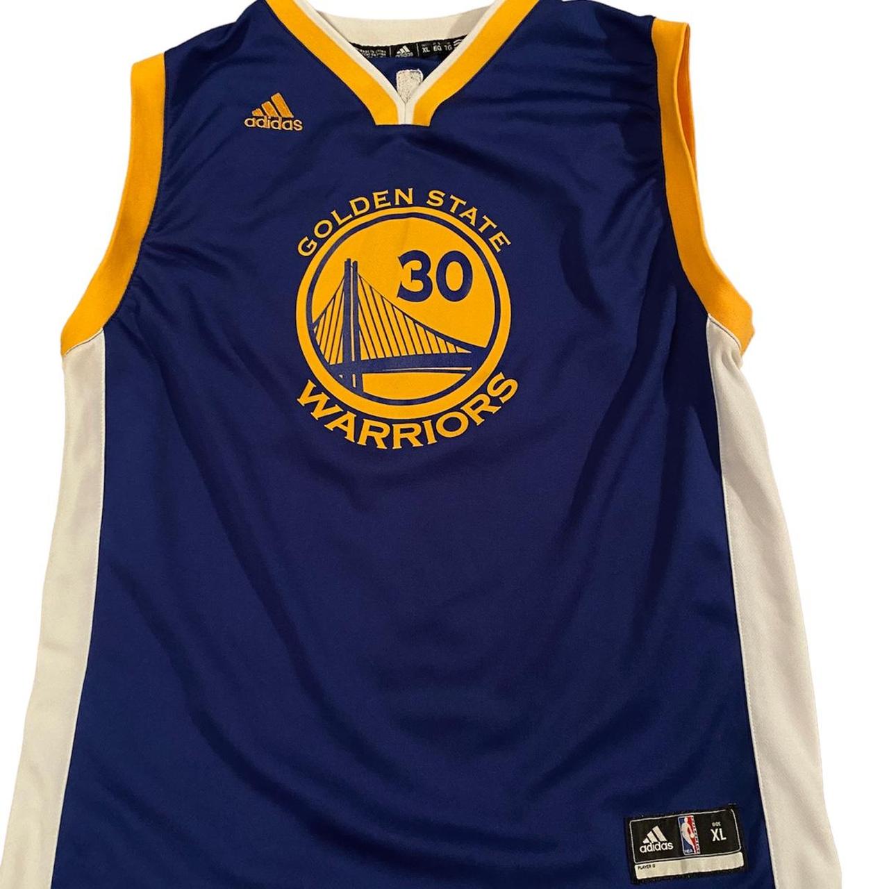 Steph Curry Golden State Warriors Adidas Swingman Jersey Men's XL