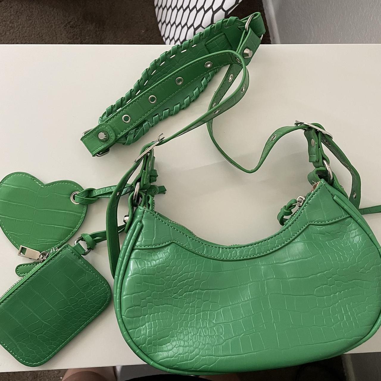 EGO Women's Green Bag Depop