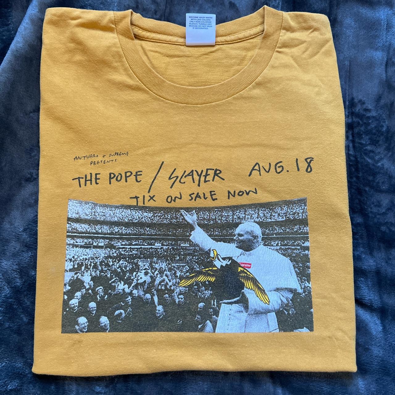 Anti Hero X Supreme shirt L Pope slayer shirt | Depop