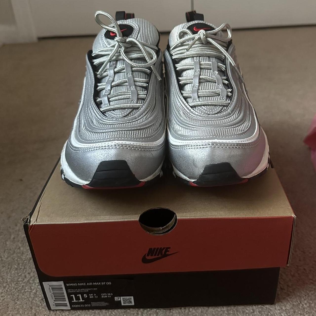 Air max 97 silver bullet 11.5 best sale