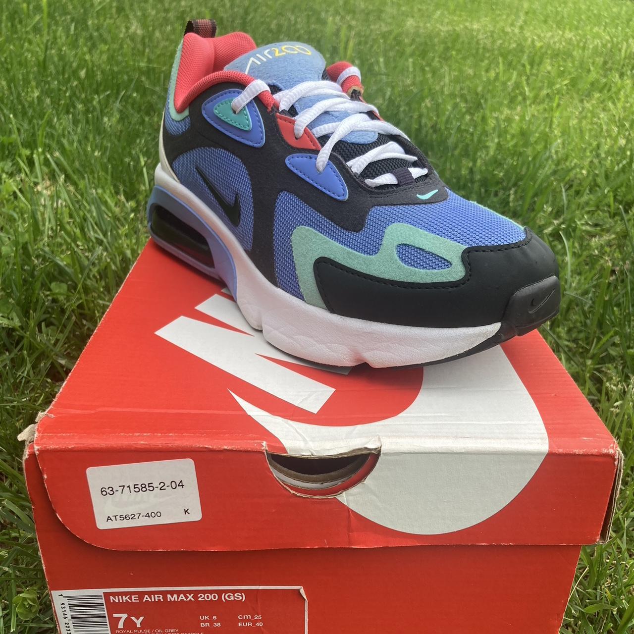 Blue Nike Air Max 200 All Colors Nike Air Max 200 (GS) Color