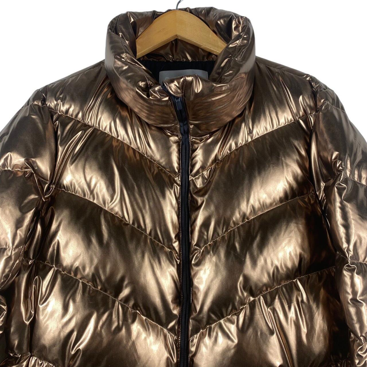 Athleta lofty metallic store down jacket