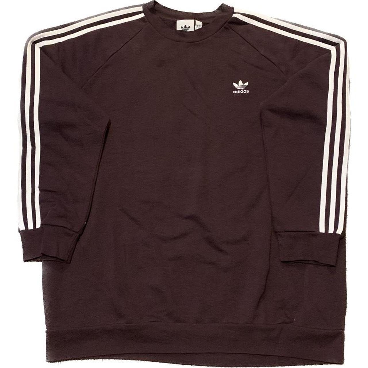 Adidas originals burgundy on sale sweatshirt