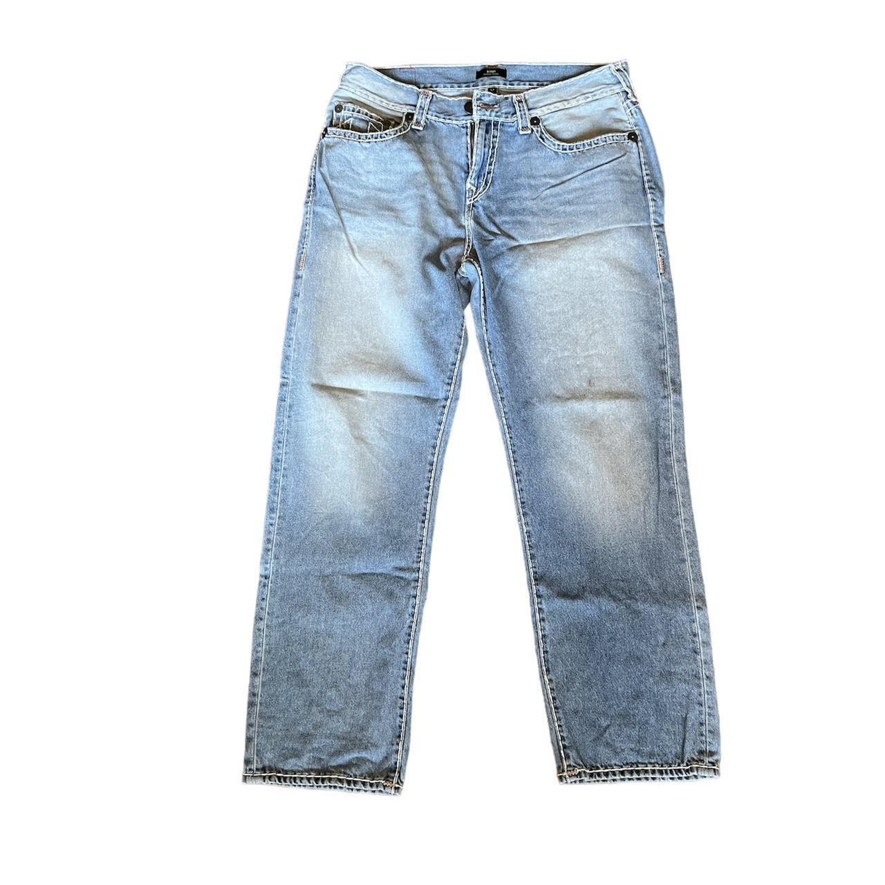 True Religion Bobby Relaxed Baggy jeans. Great fit,... - Depop