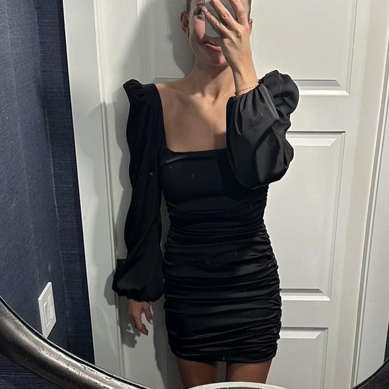 Oh Polly Long Sleeve Mini Dress with