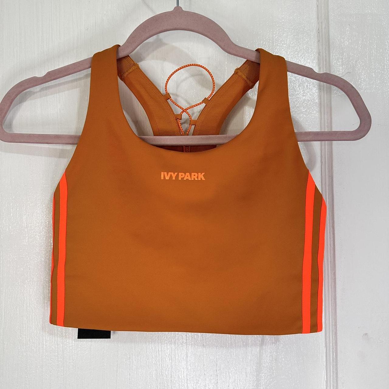 Adidas X Ivy Park Back Lace-up Sports Bra In Focus... - Depop