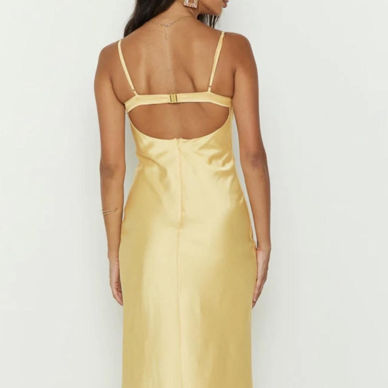 MARIANA YELLOW LACE BUST DRESS Retail 119.99 Sell... Depop