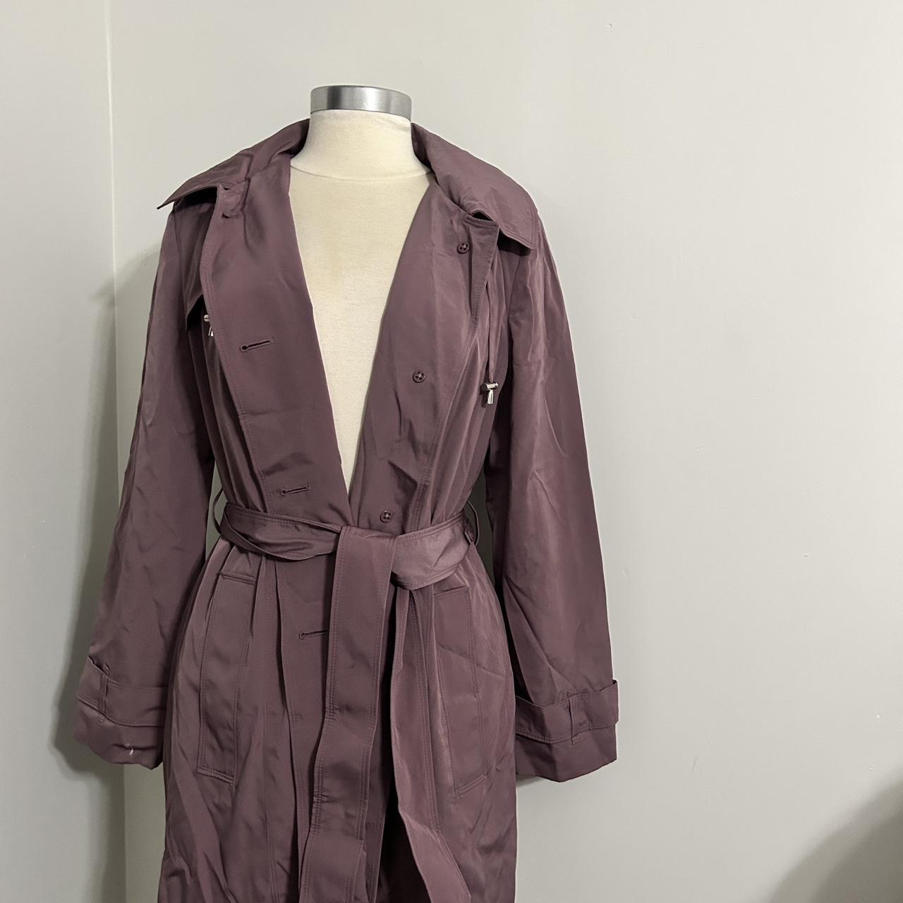 London Fog purple coat