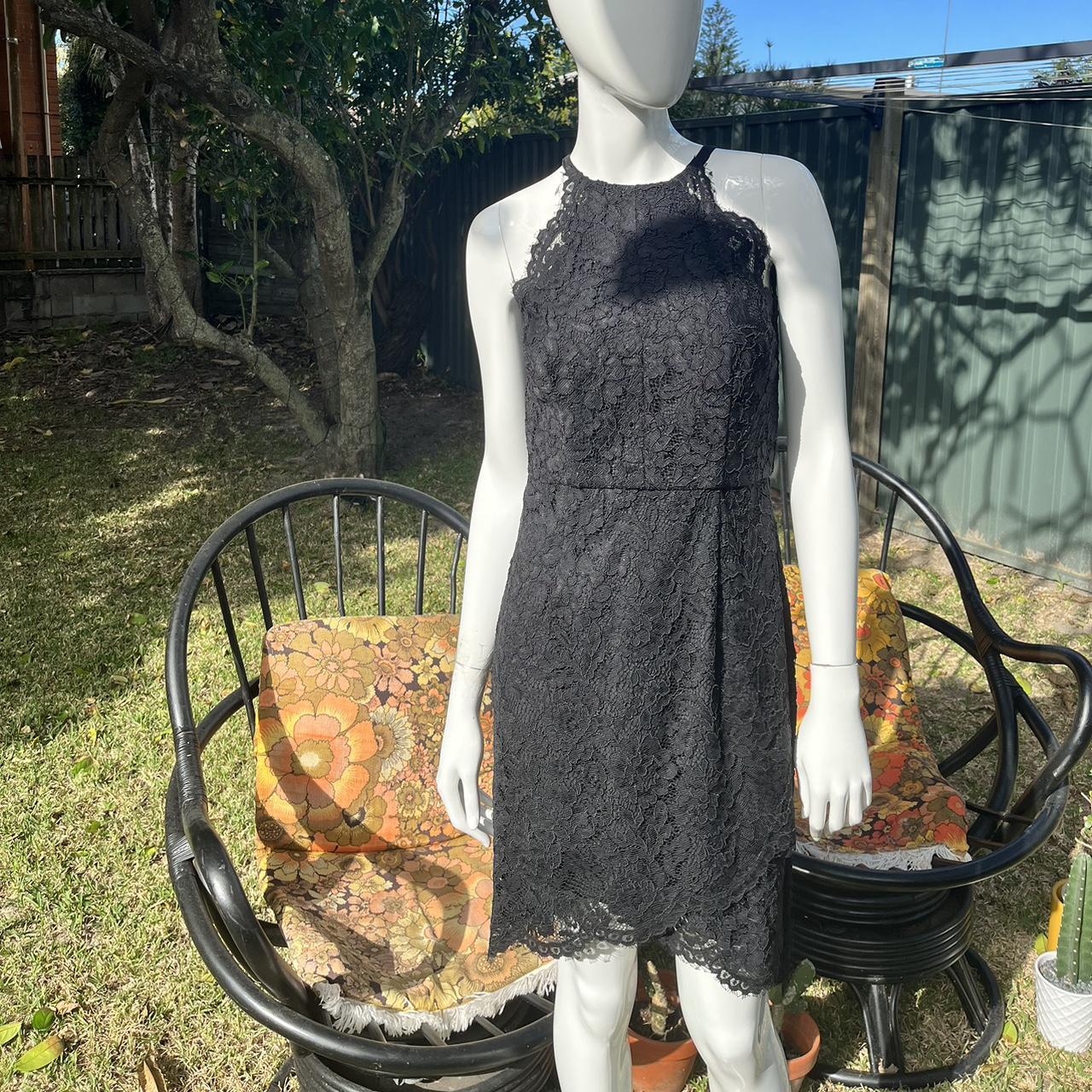 Portmans black store lace dress