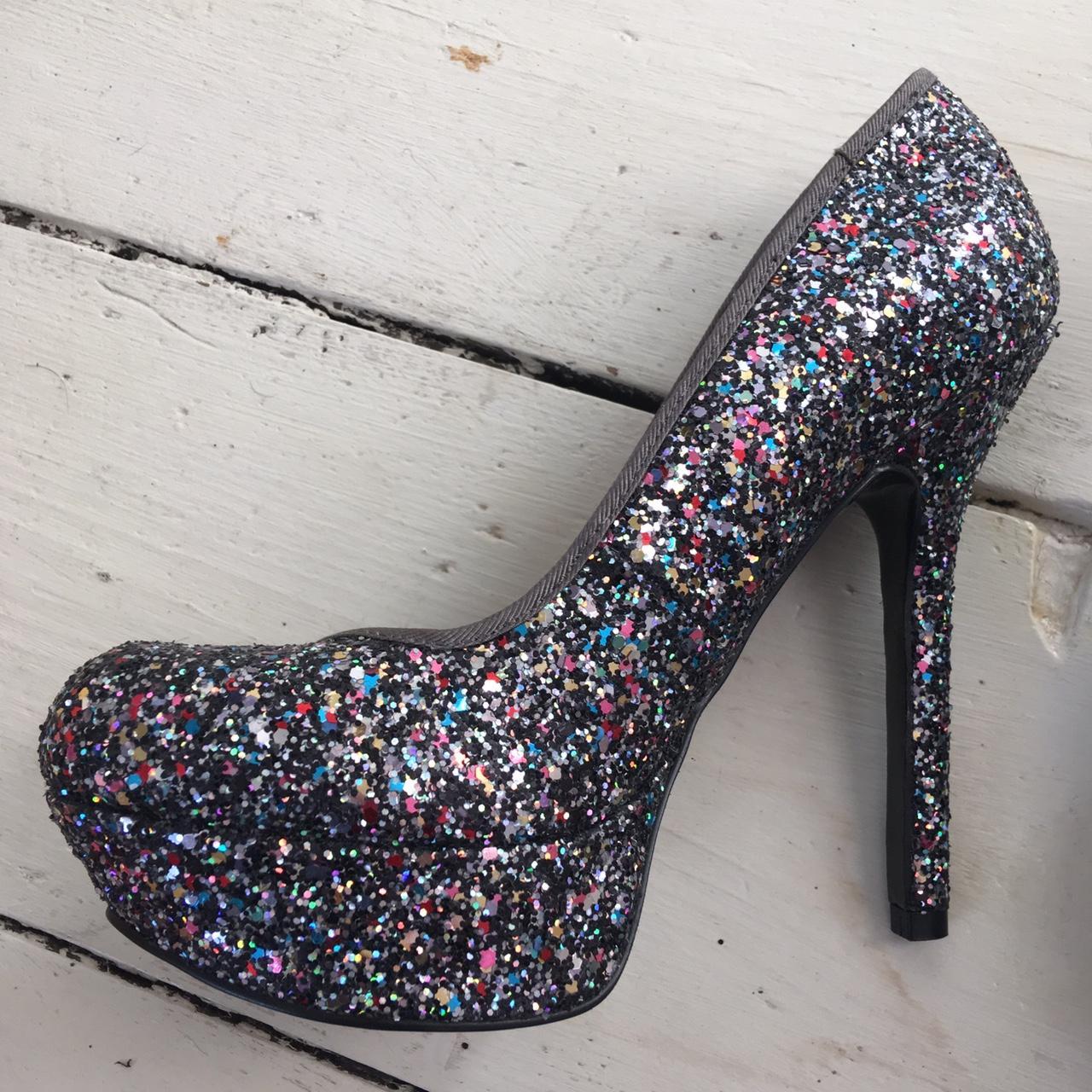 Asos cheap sparkly heels