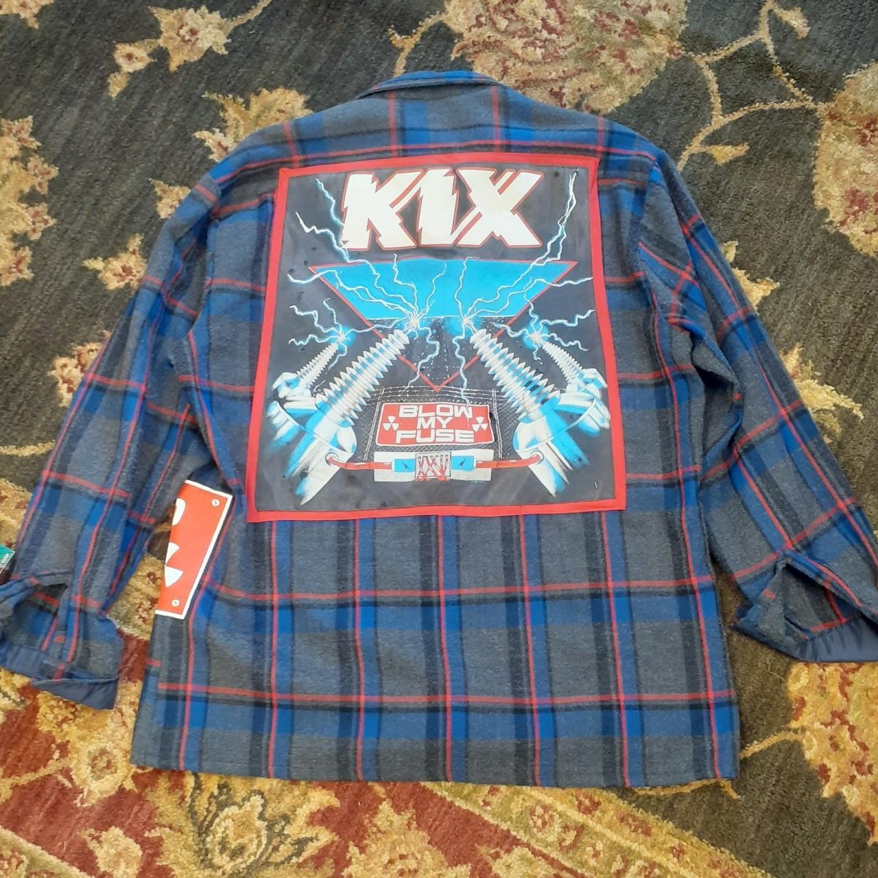 KIX 1989 Blow My Fuse World Tour Shirt