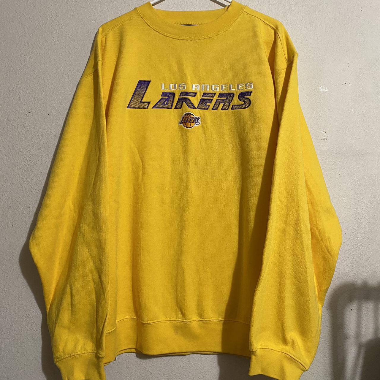 Vintage Nike Lakers Crewneck Sweatshirt Size XL - Depop