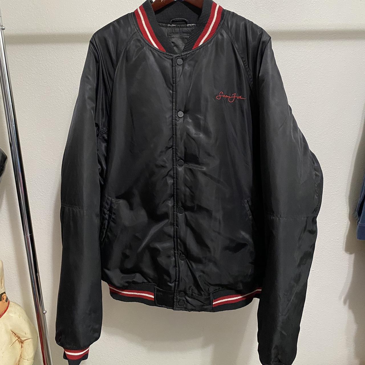 Vintage y2k Sean John Bomber Jacket Size XXL good | Depop