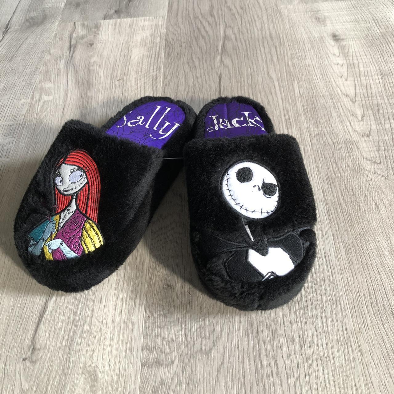 Nightmare Before Christmas Jack Skellington Slippers - Cozy Adult House Shoes With 3D Face