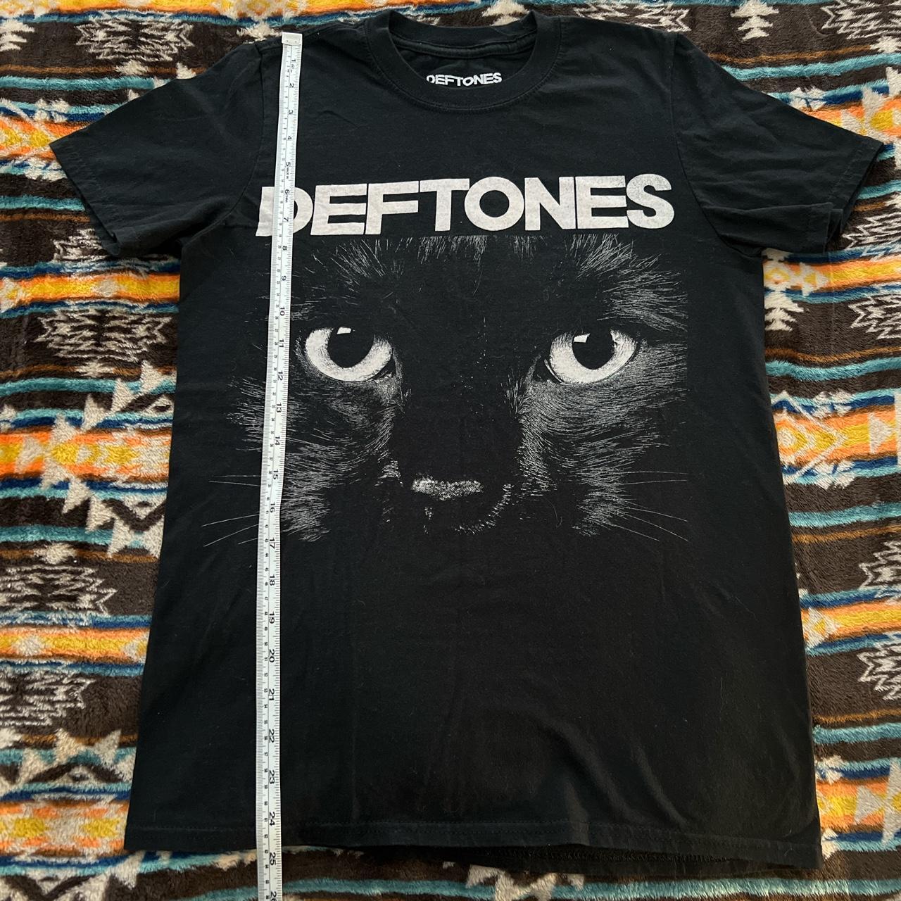 Deftones Cat T-Shirt, Vintage Deftones T-Shirt, - Depop