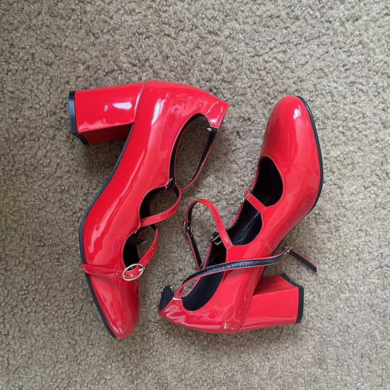 Women's Red Footwear | Depop