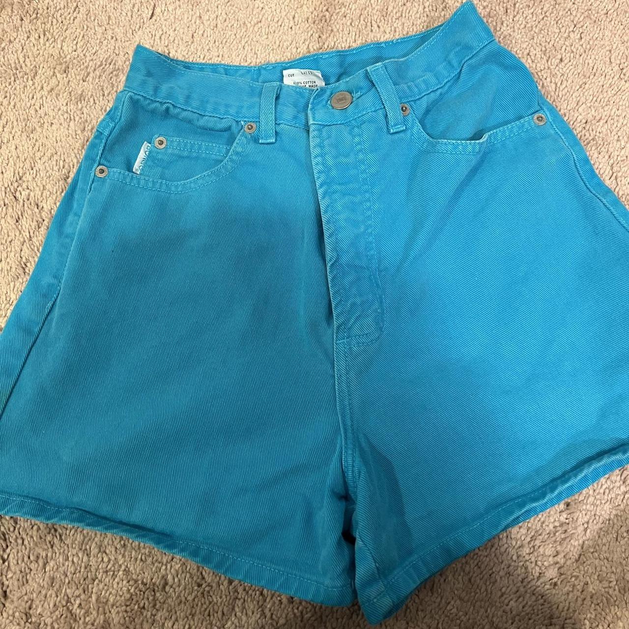 BONGO Women's Blue Shorts | Depop