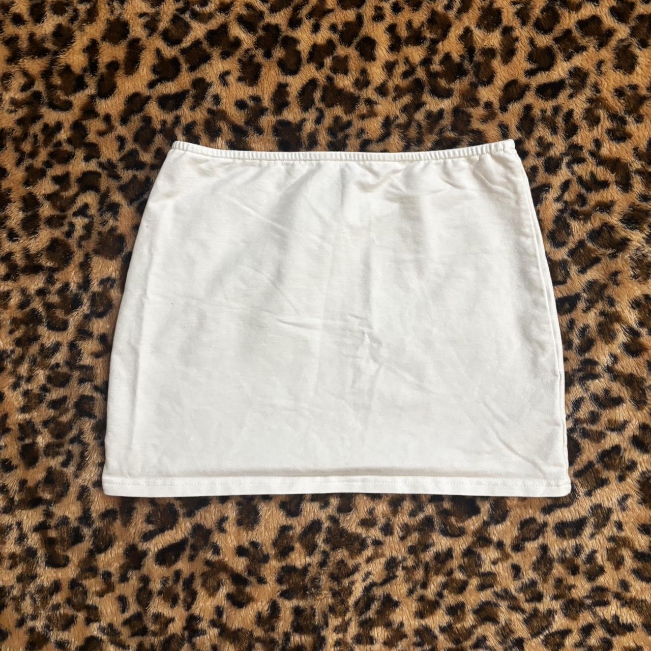Edikted Women's Skirt - White - S – White edikted… - image 1