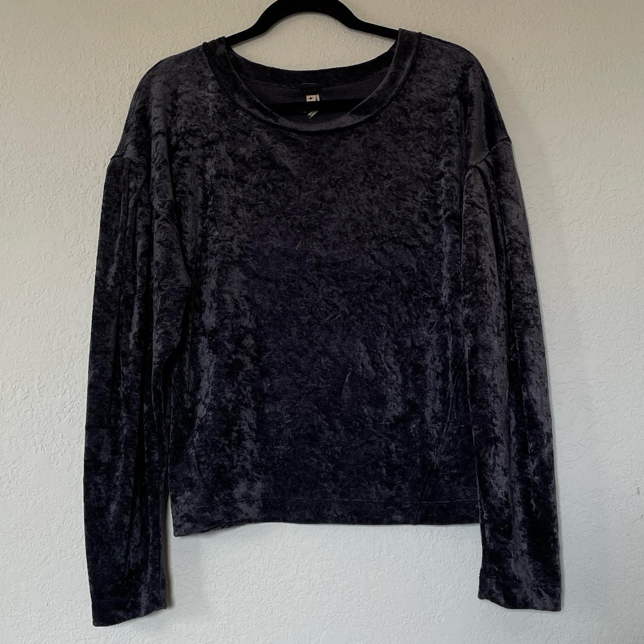 Crushed velvet jumper best sale