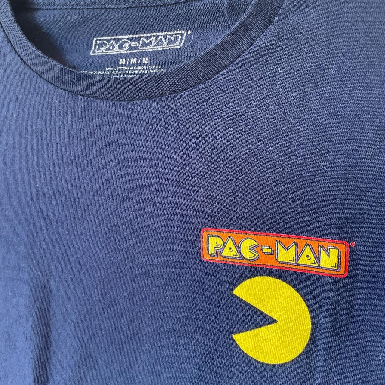 PAC-Man t shirt. Cropped and shirt sleeve. Vintage... - Depop