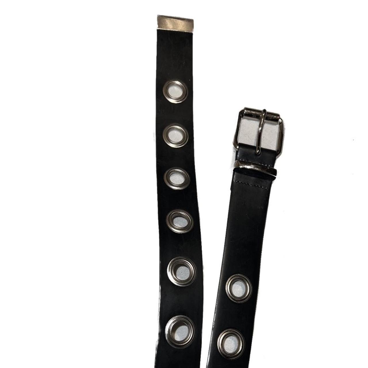 Black Hole Belt Medium belt punk holebelt... Depop