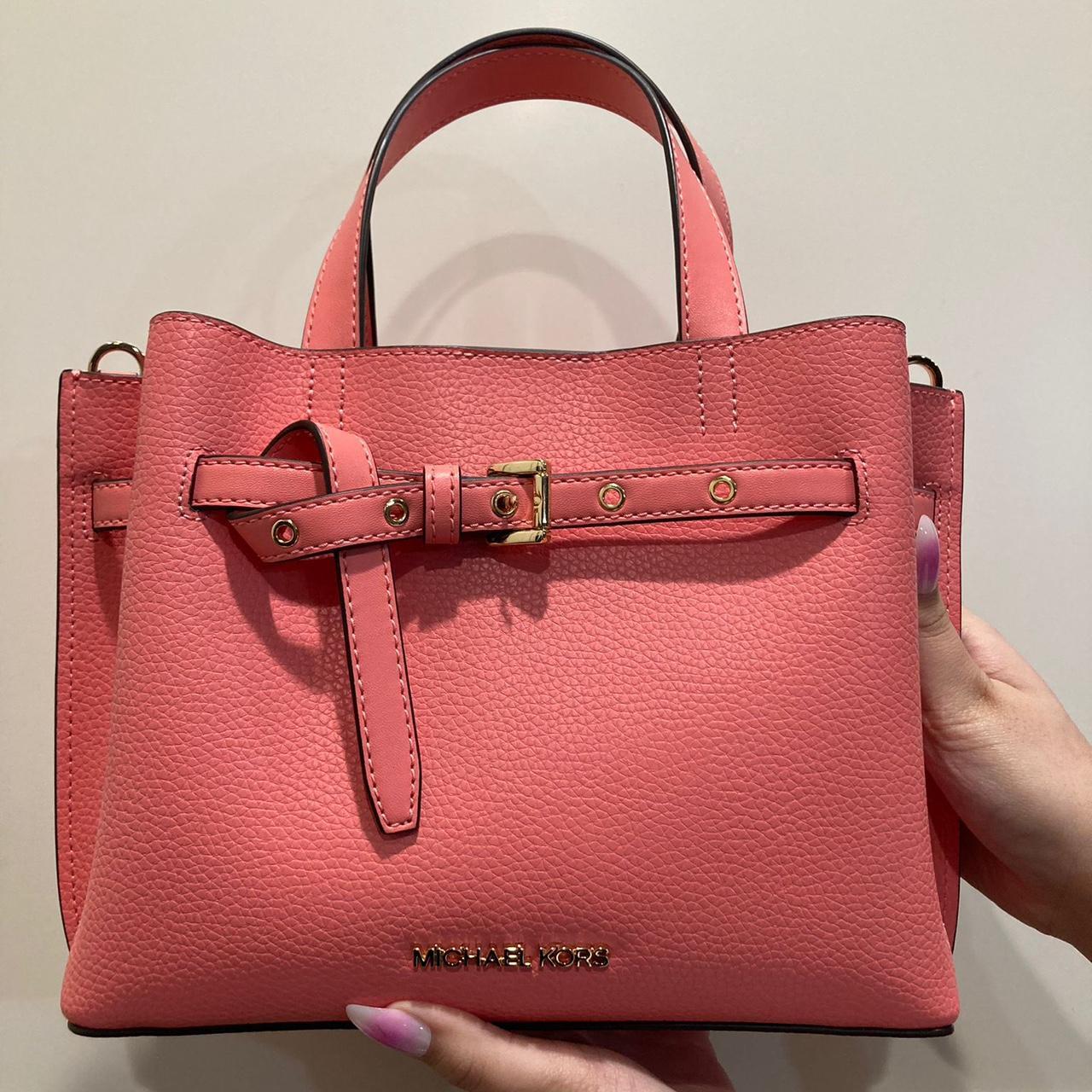 Coral michael kors discount bag