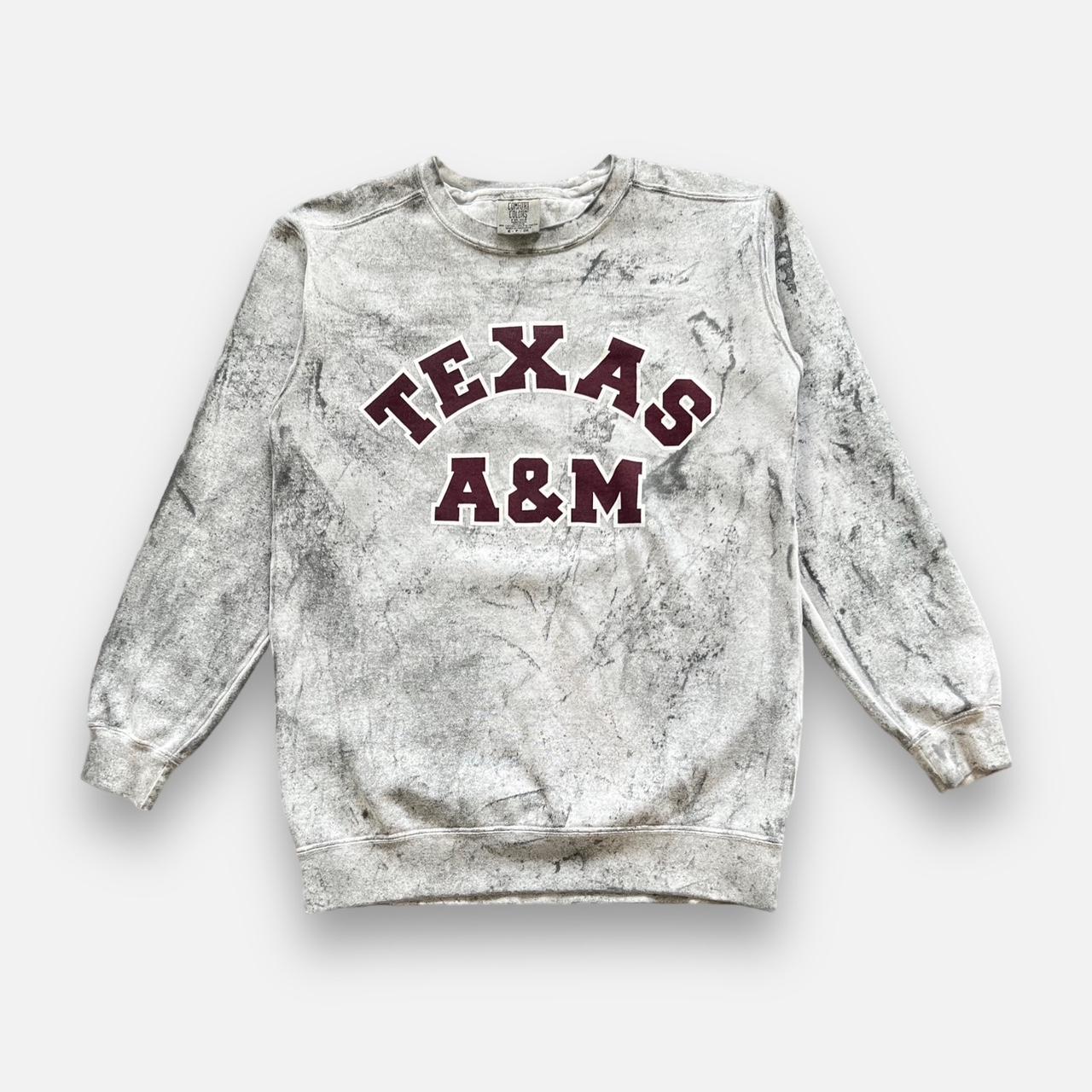 Men's Gray Texas A&M Aggies Comfort Colors Campus Scenery T-Shirt