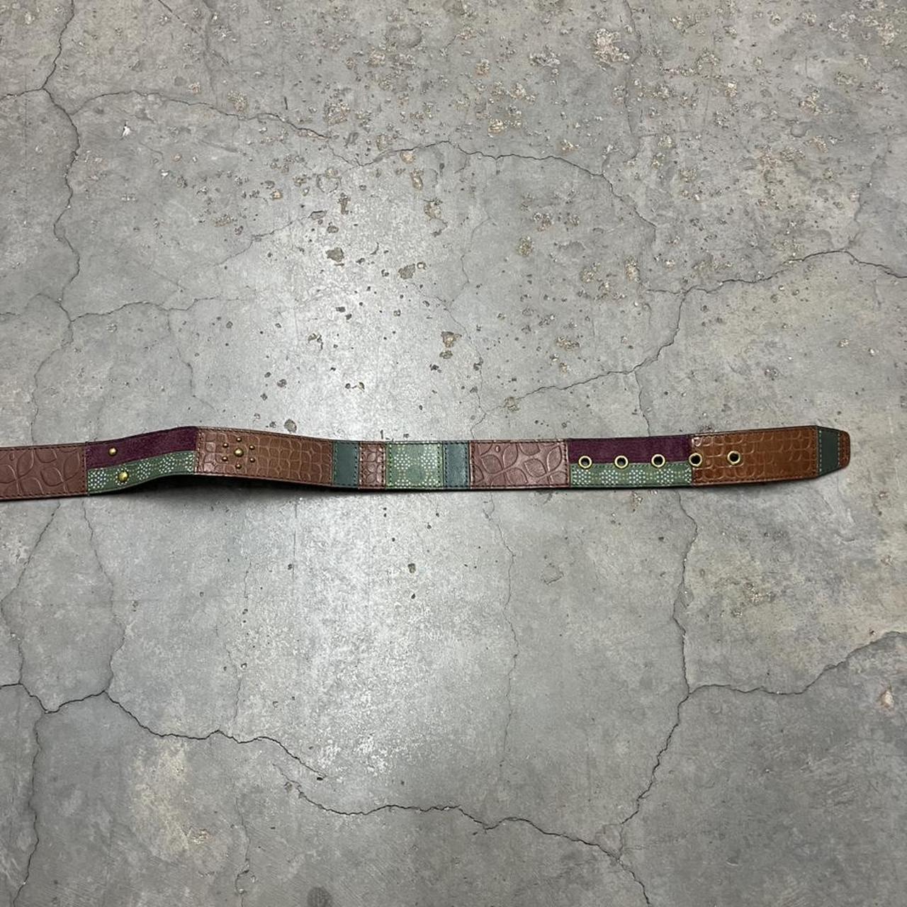 Fossil Women's Belt - Multi/Brown – Fossil Brown … - image 3