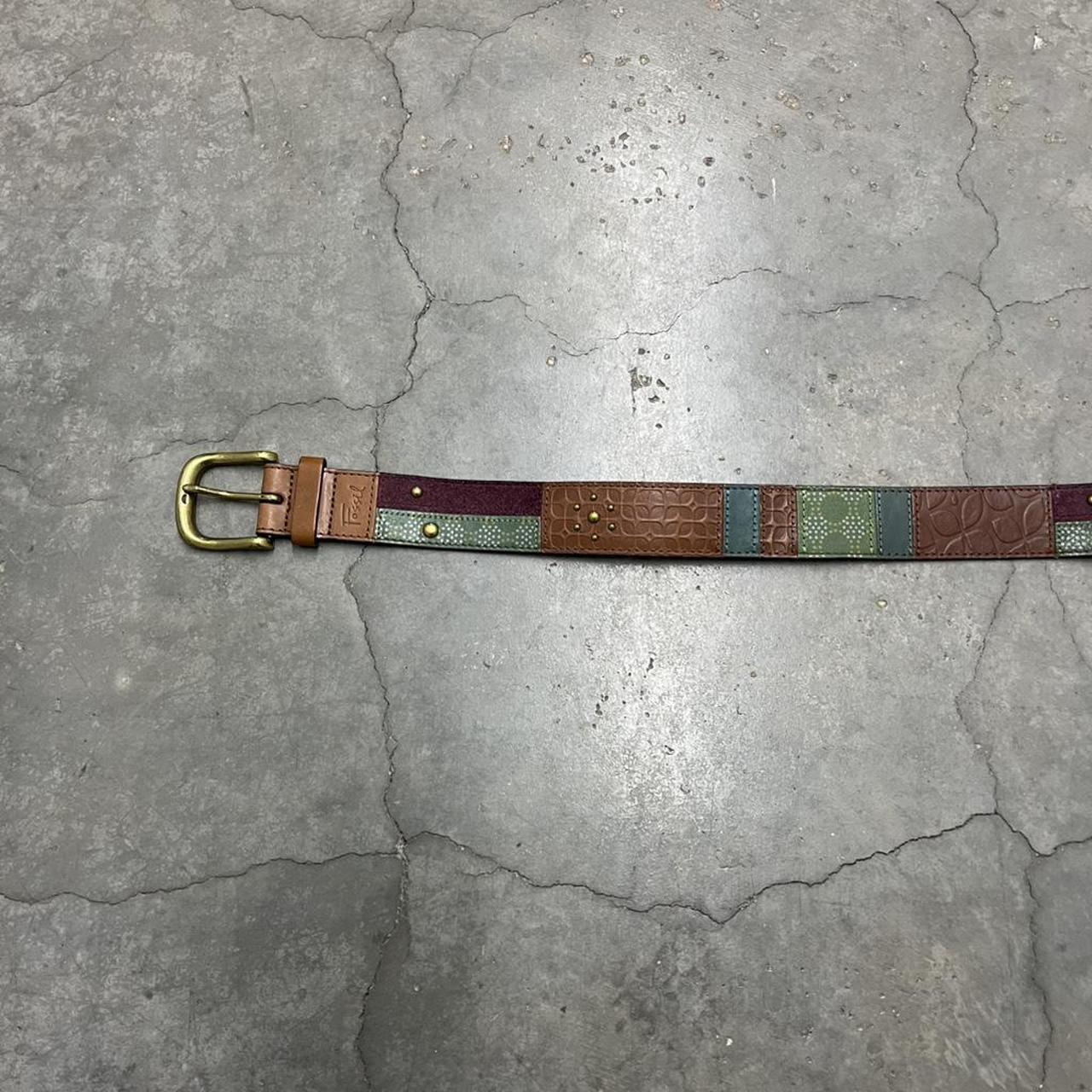 Fossil Women's Belt - Multi/Brown – Fossil Brown … - image 2