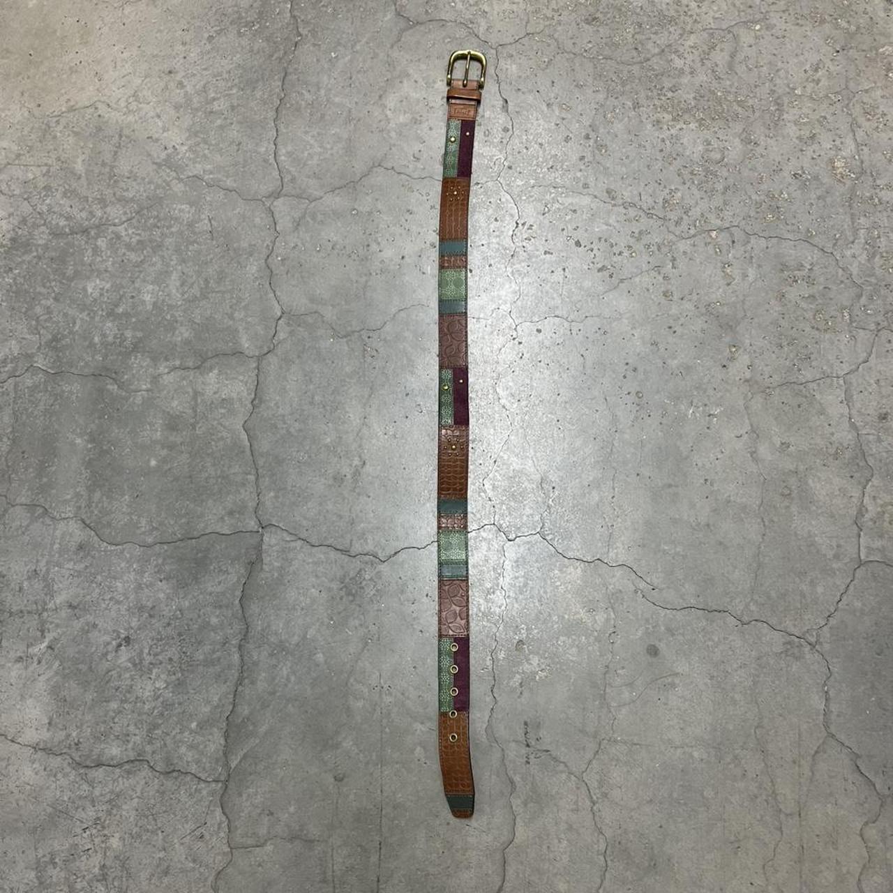 Fossil Women's Belt - Multi/Brown – Fossil Brown … - image 4