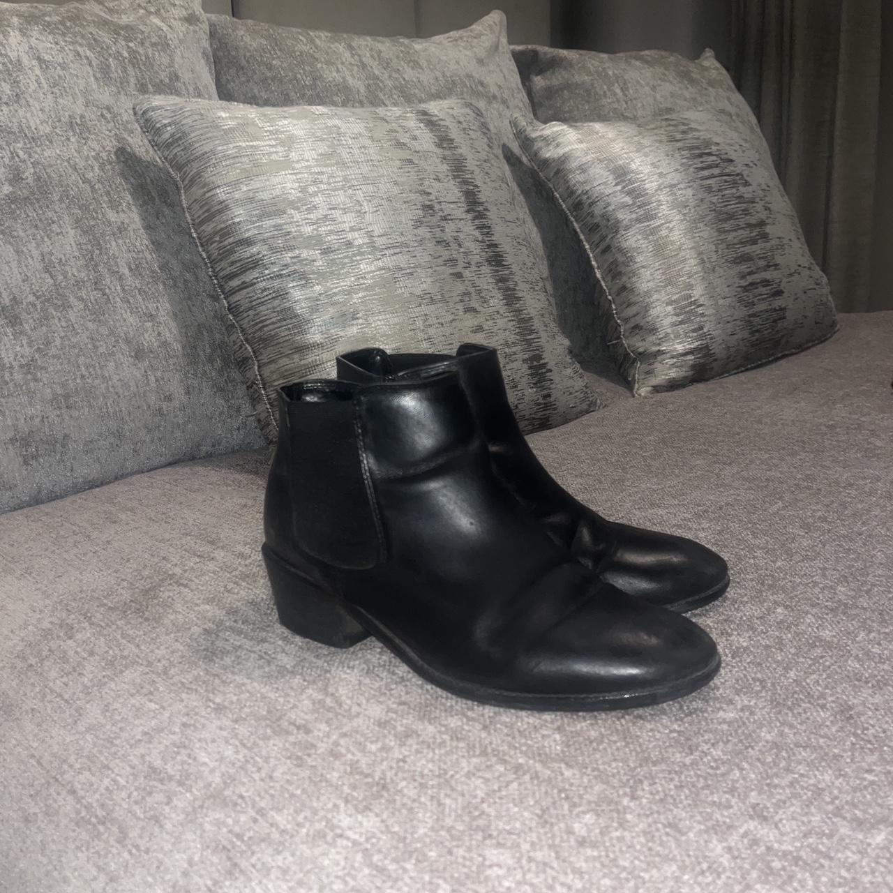 Matalan ladies black great ankle boots