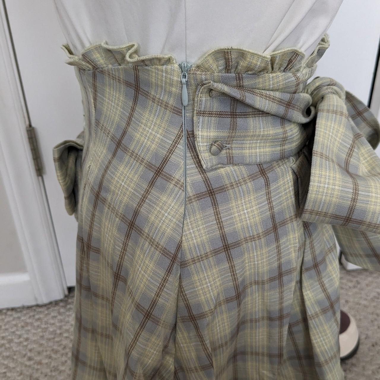 Amavel from manufacturer green blue and brown plaid... - Depop