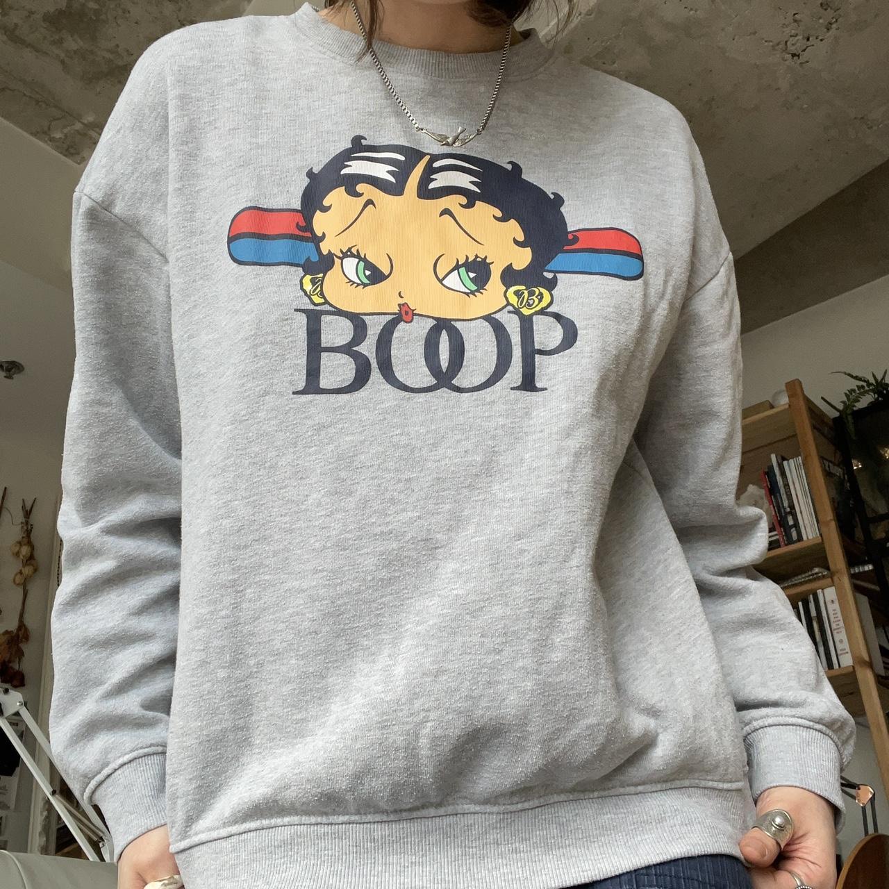 Betty boop grey online sweatshirt