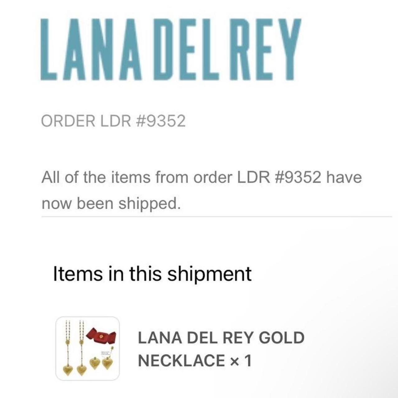 Lana Del Rey coke necklace - Authentic : r/lanadelrey