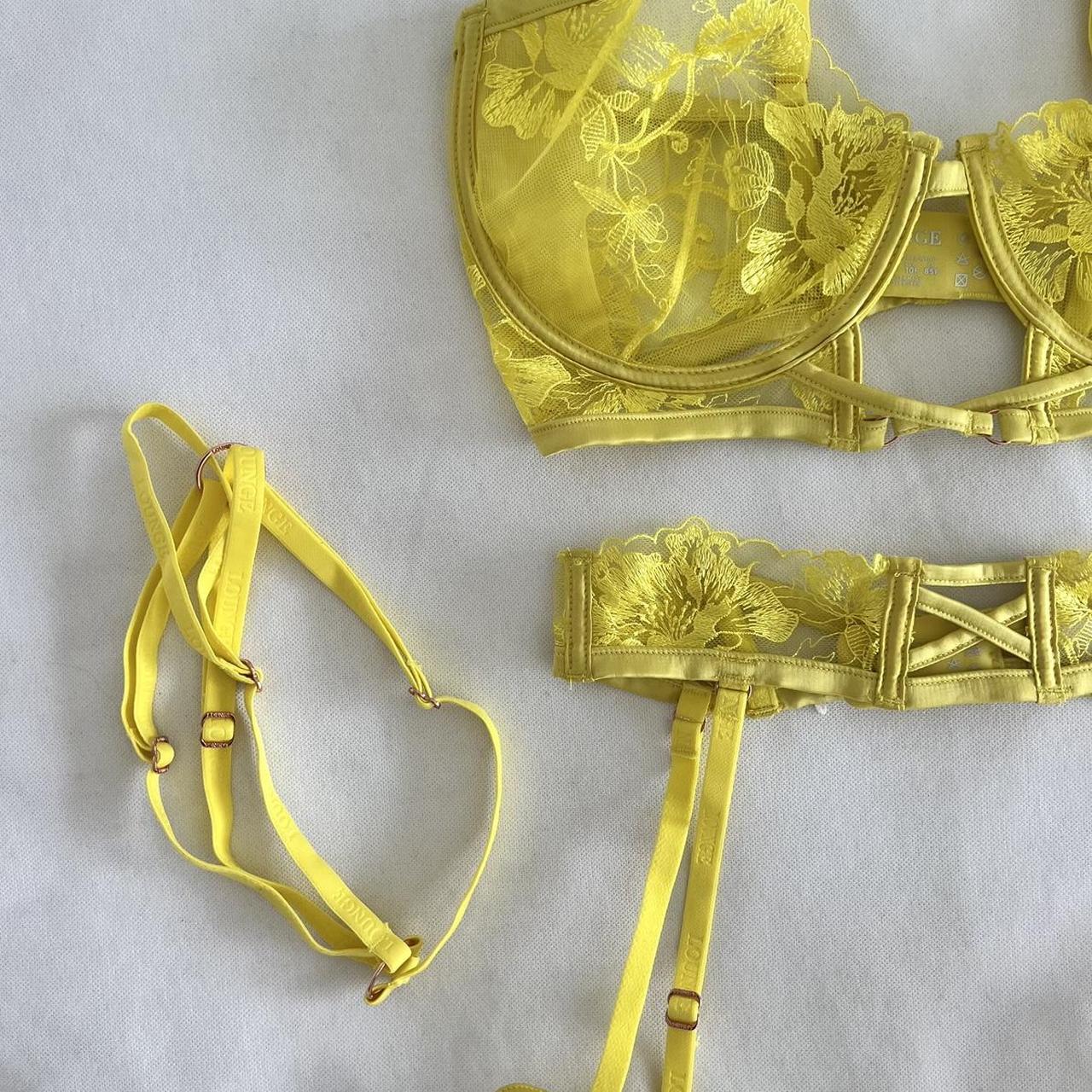 Ariella Intimates Set - Yellow – Lounge Underwear