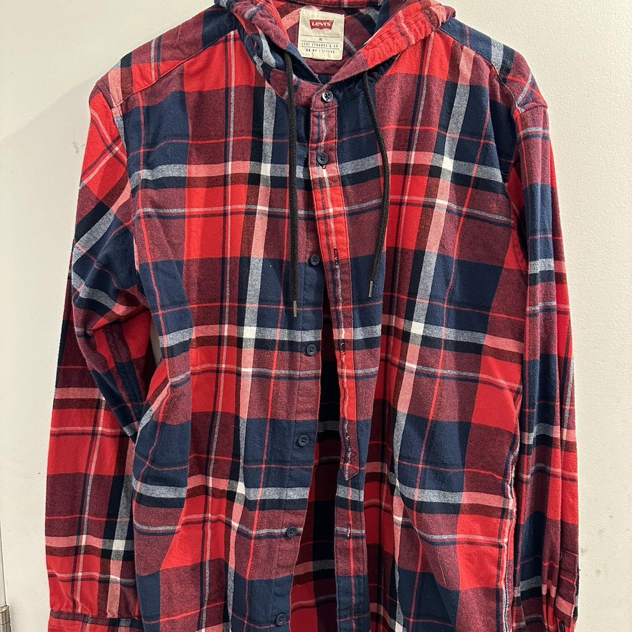 Levi's 2024 flannel hoodie