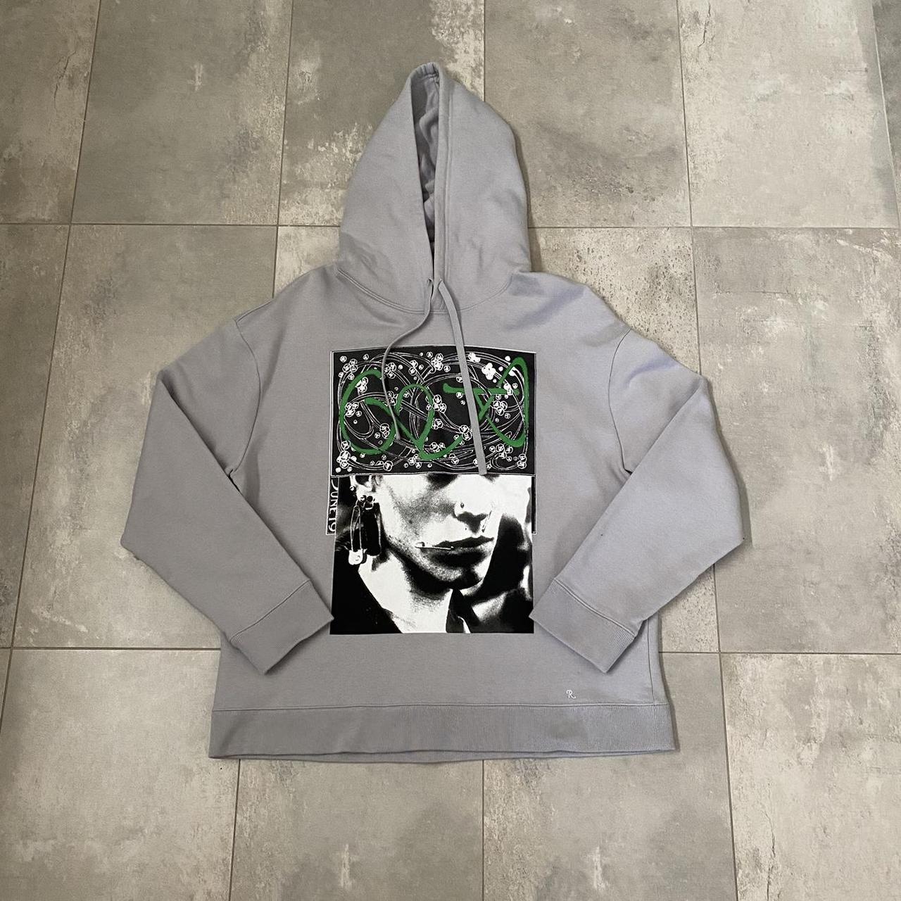 NEED GONE* Raf Simons 19ss Portrait Hoodie Size:... - Depop