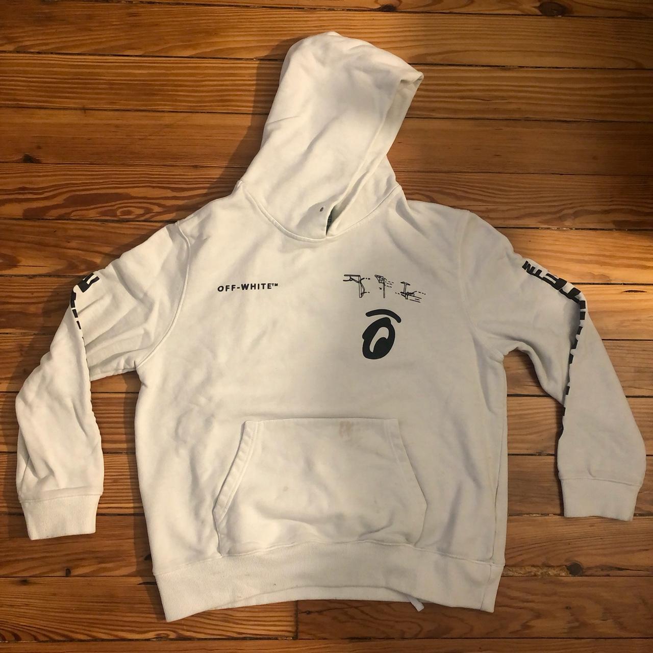 Off white hoodie strings online