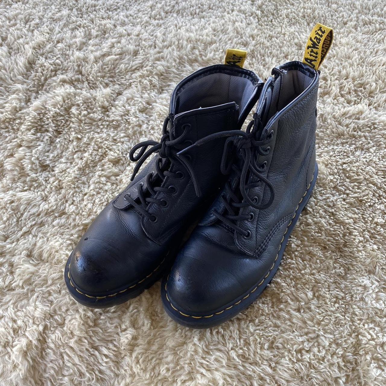 Doc Marten Dr. Martens Maple Zip Newark Women’s... - Depop