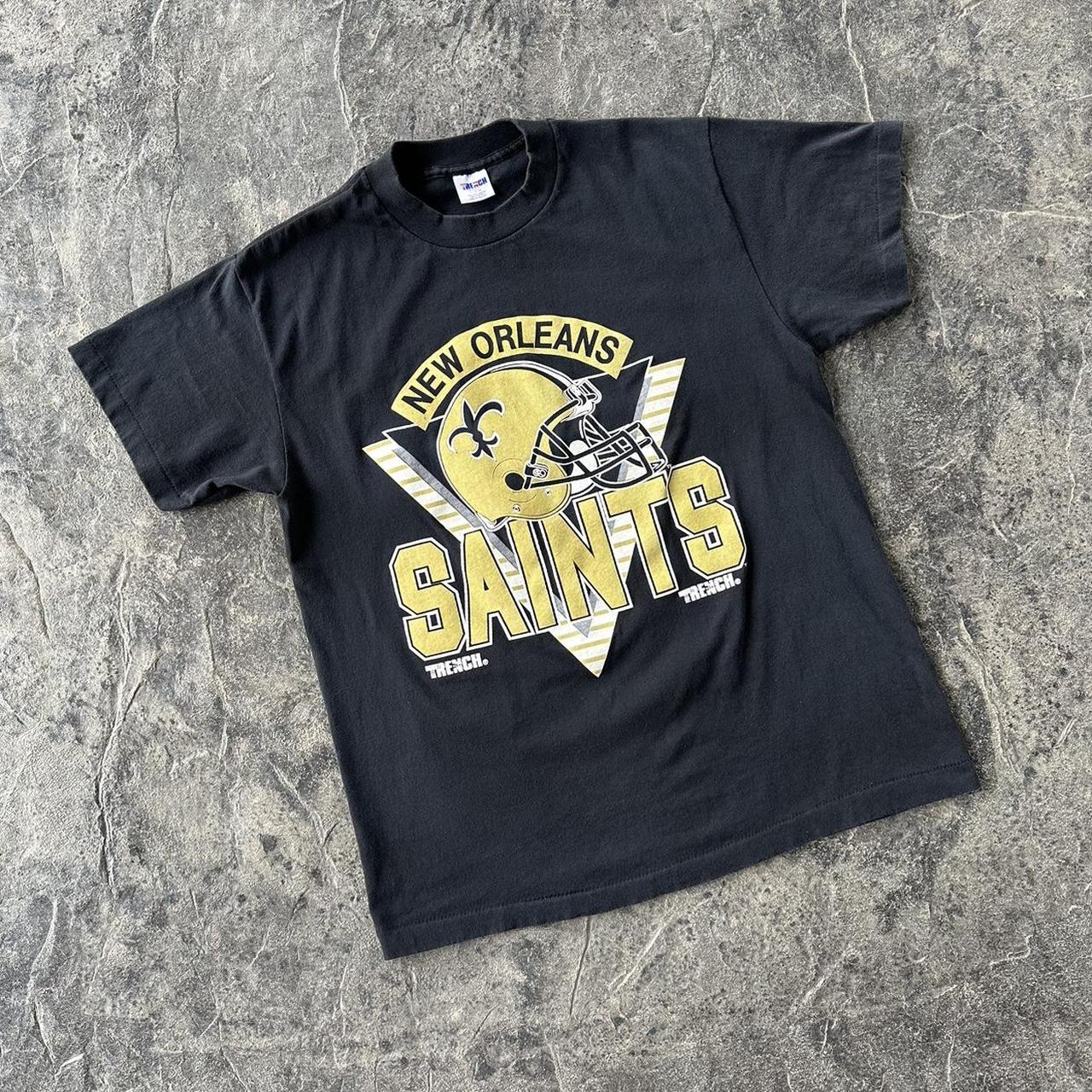 Vintage 90s New Orleans saints big print t shirt !