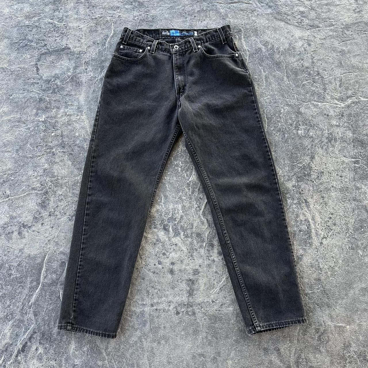 Levi’s Silvertab Relaxed Fit Jeans Black 90s Vintage... - Depop