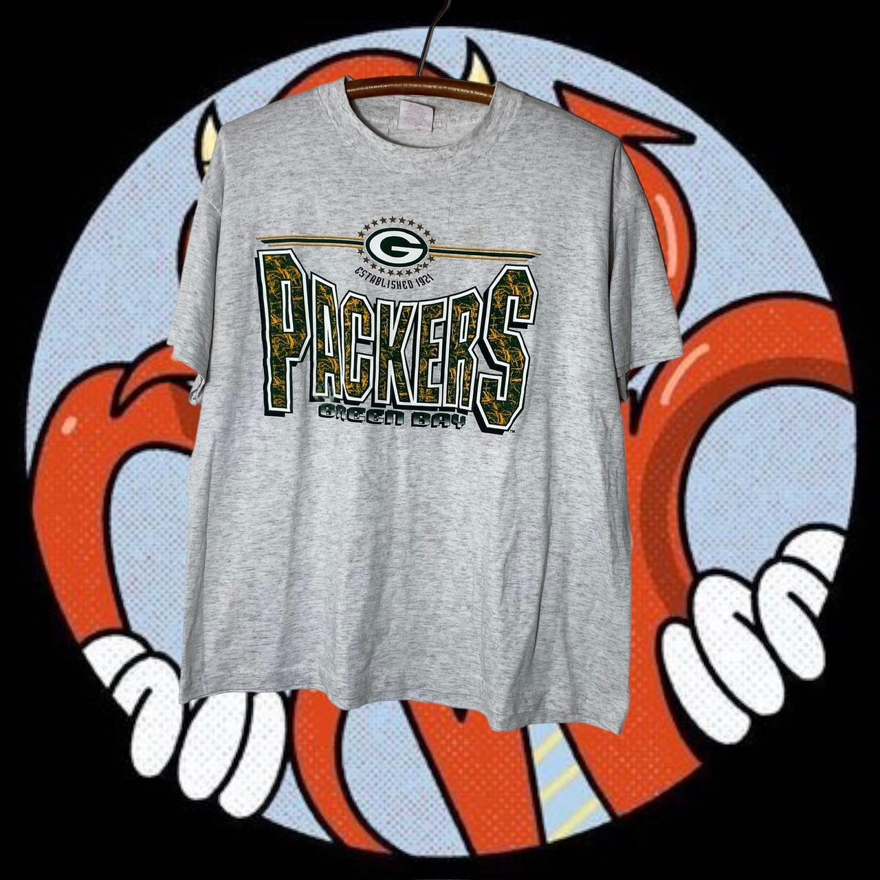 Packers Single Stitch Shirt Size - Depop