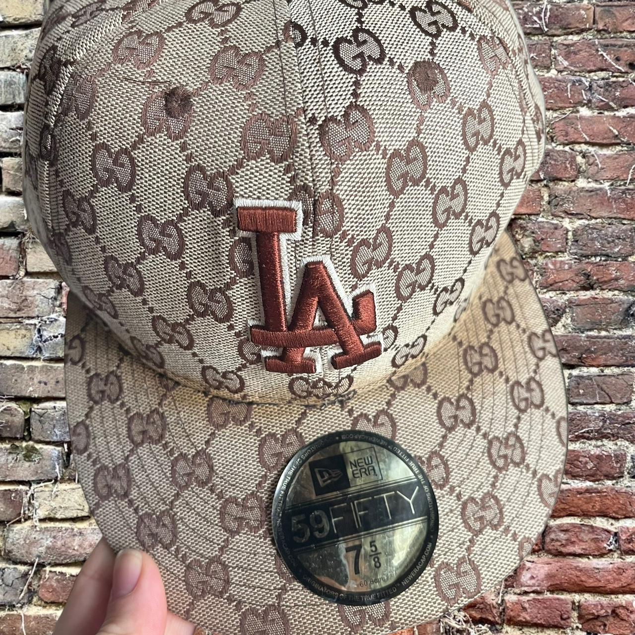 Vintage y2k New Era 9Fifty LA Dodgers Snapback Hat - Depop