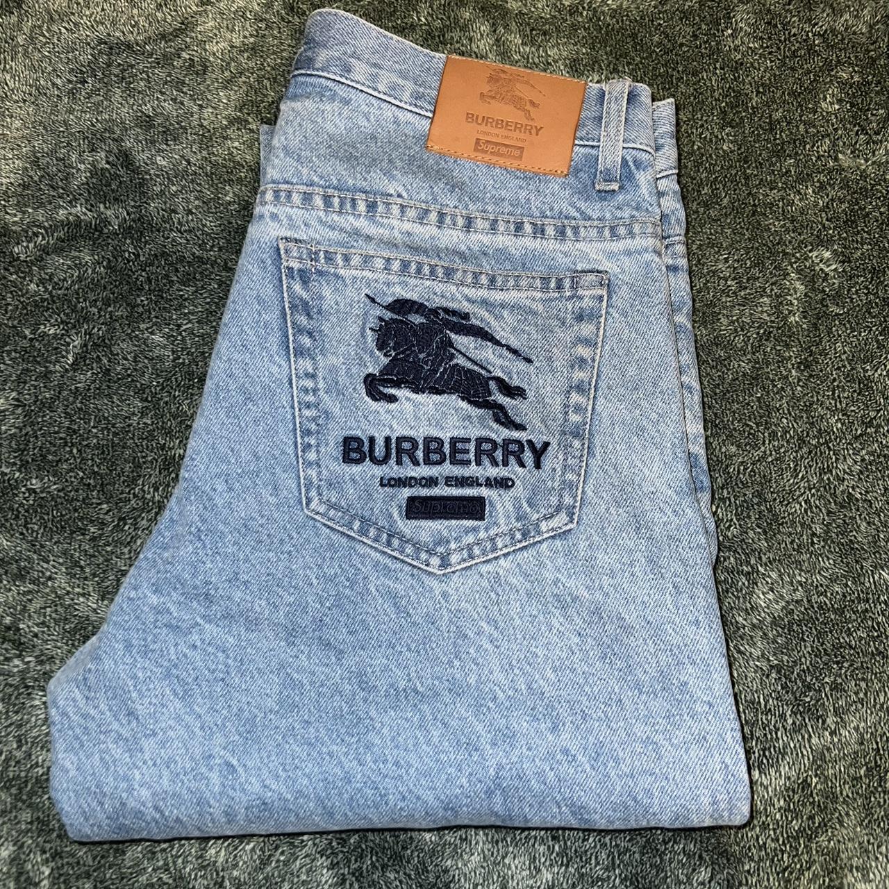 激安日本Supreme Burberry Regular Jean \