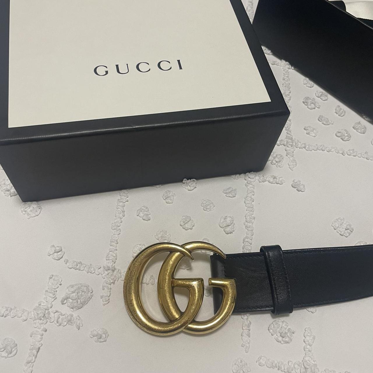 Authentic Gucci Belt. Womens waist belt. Sizing and... Depop