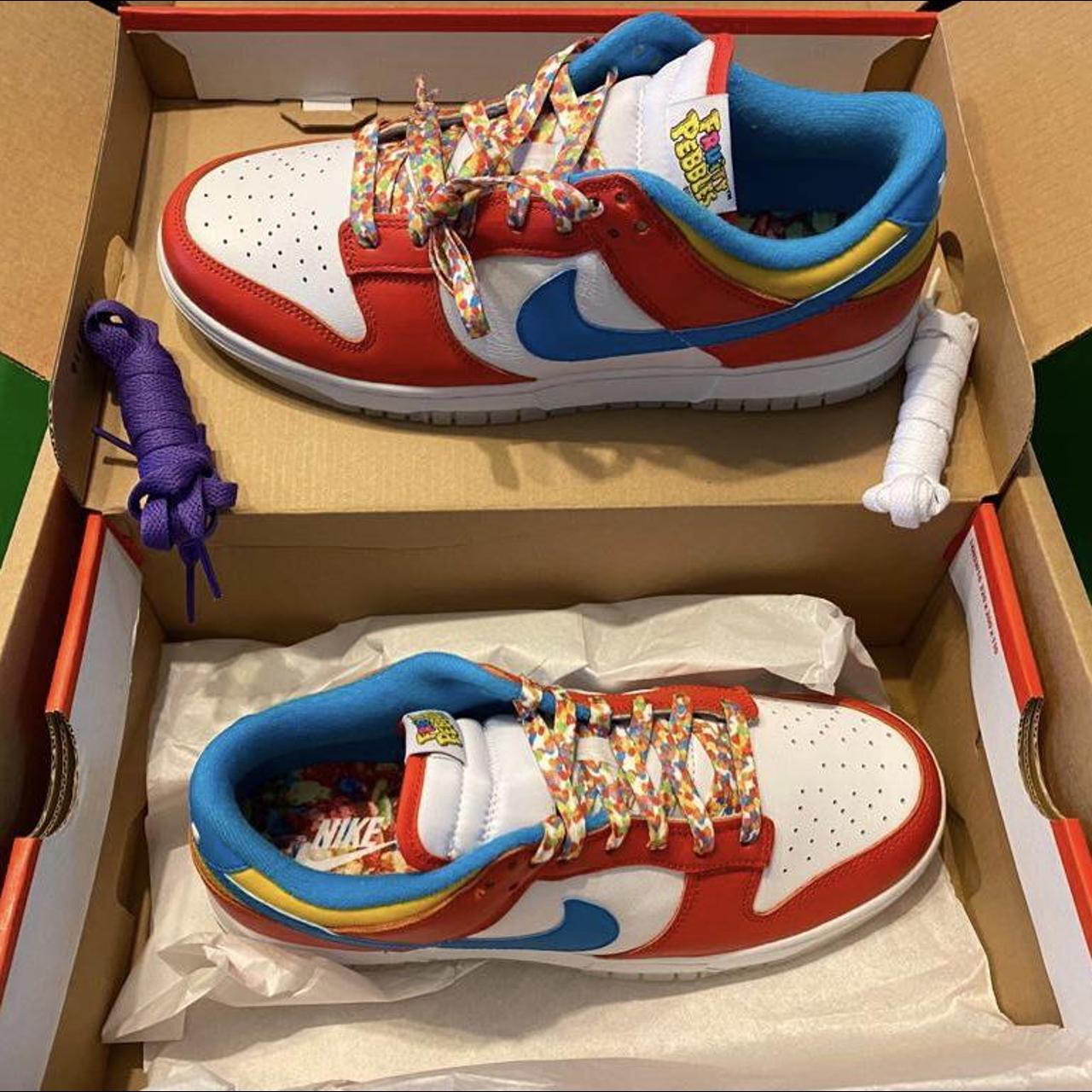 ️ The LeBron James x Nike Dunk Low QS “Fruity... - Depop