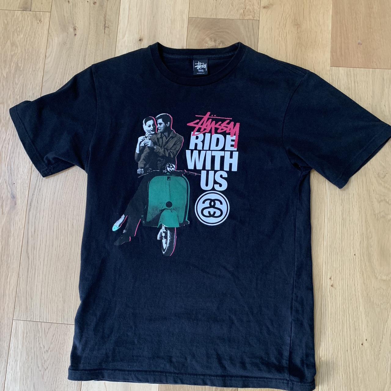 Authentic Vintage Stussy “Ride With Us” Graphic | Depop