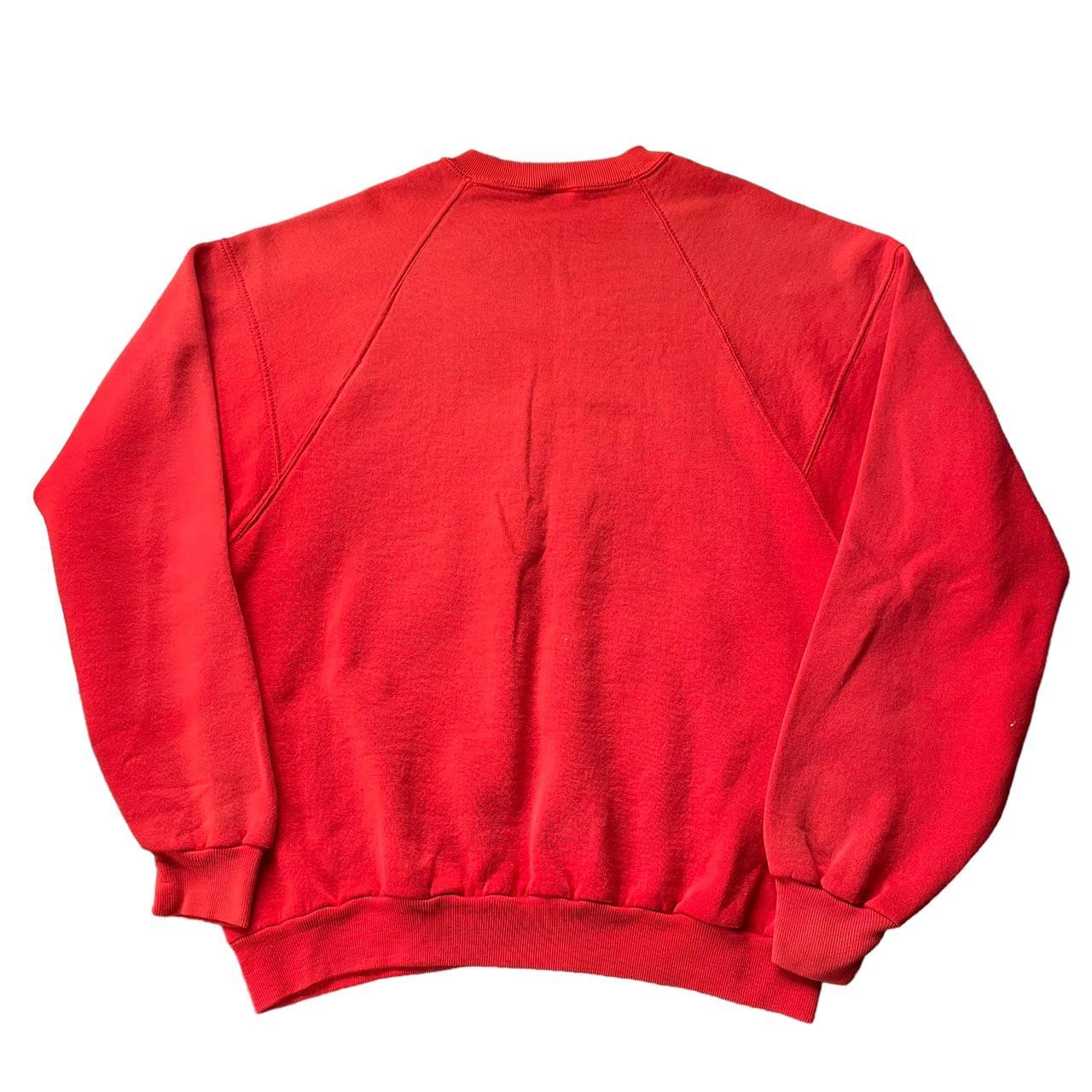 Russell Athletic Men's Red Sweatshirt Depop