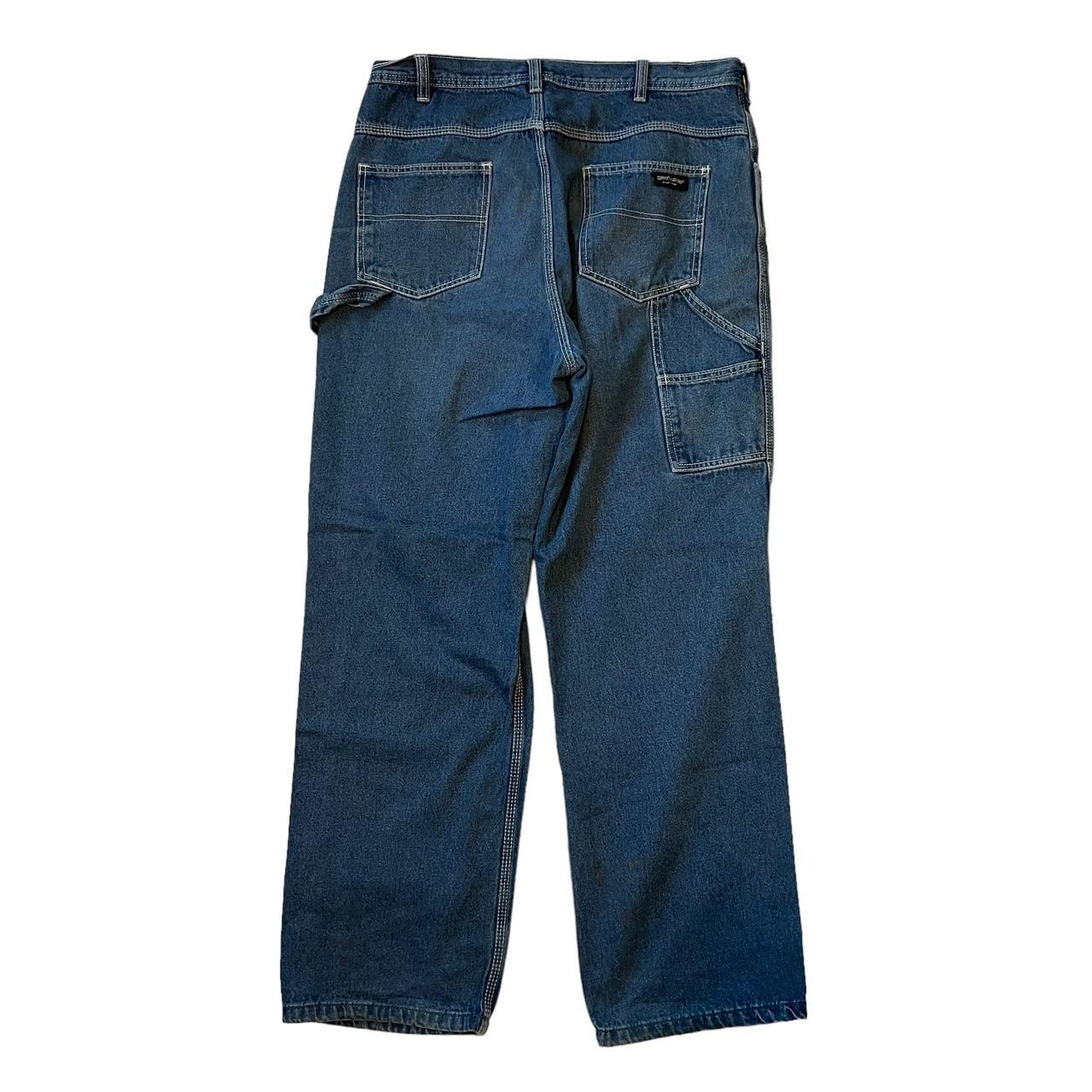 American Vintage Men's Blue Jeans | Depop