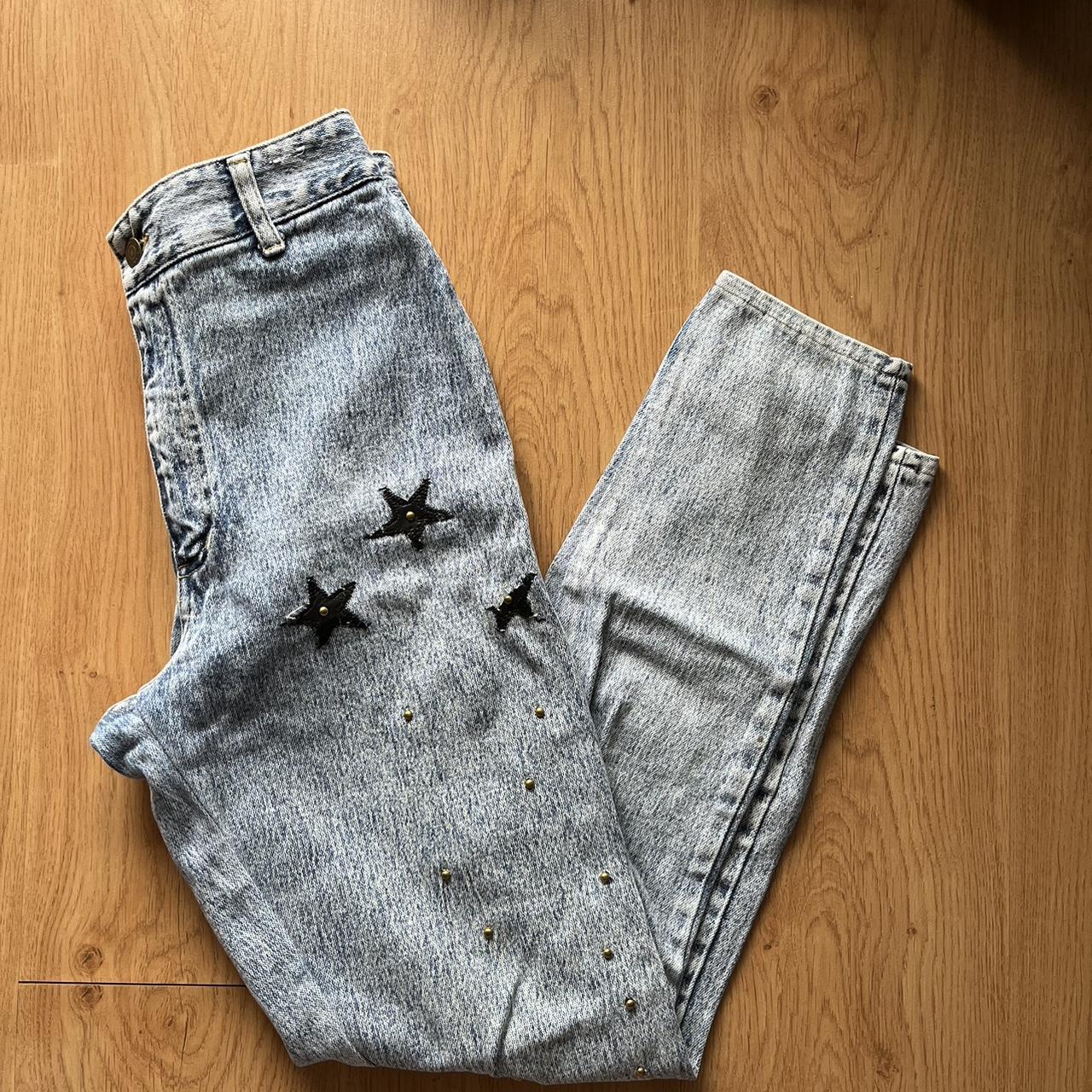 Painted hot sale star jeans